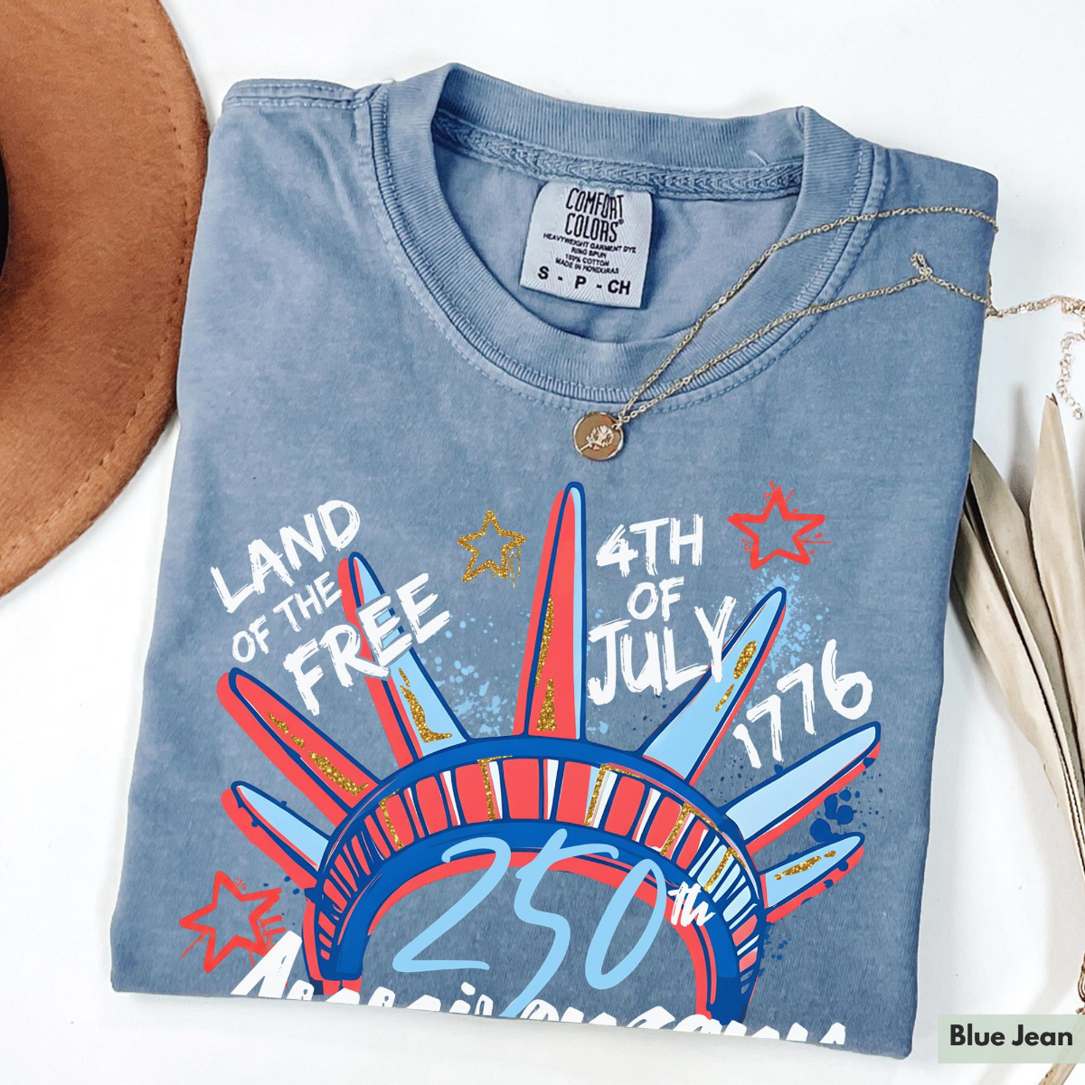 Comfort Colors 250th Anniversary Shirt For 4th Of July Tshirt For Independence Day Tee 1782269158535.png