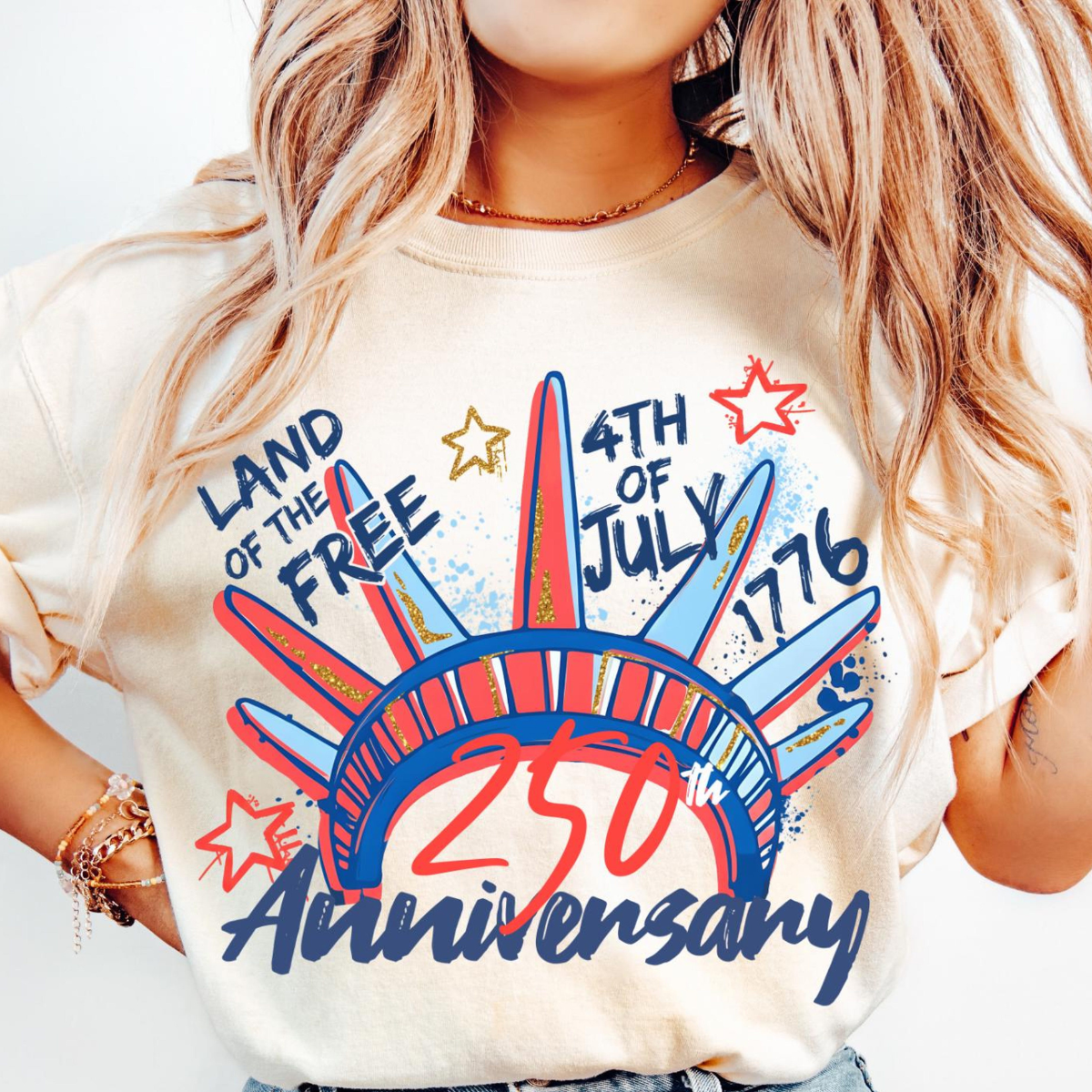 Comfort Colors 250th Anniversary Shirt For 4th Of July Tshirt For Independence Day Tee 1782269158613.png
