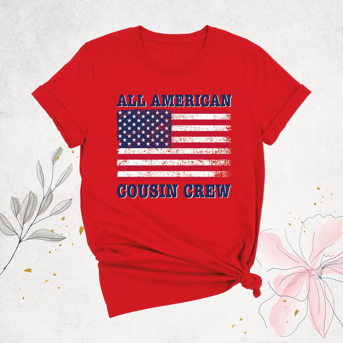 4th Of July Cousin Crew Shirt All American Cousins Tshirt Independence Day Tee Family Matching Tees Memorial Day Shirt Usa Flag Cousin Tee 1782275045501.jpg