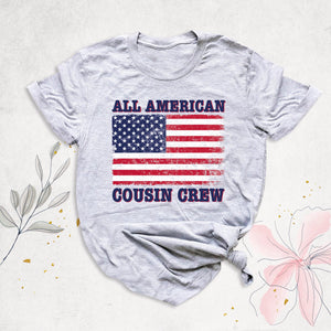 4th Of July Cousin Crew Shirt All American Cousins Tshirt Independence Day Tee Family Matching Tees Memorial Day Shirt Usa Flag Cousin Tee 1782275045886.jpg