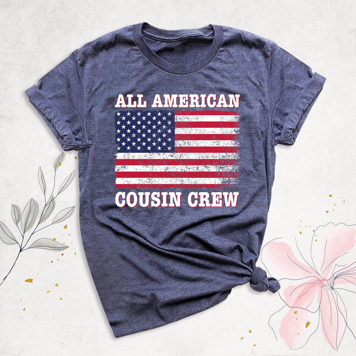 4th Of July Cousin Crew Shirt All American Cousins Tshirt Independence Day Tee Family Matching Tees Memorial Day Shirt Usa Flag Cousin Tee 1782275045965.jpg