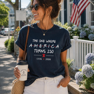 4th Of July Shirt America 250th Anniversary Tee The One Where America Turns 250 Years Tshirt 1776 2026 Usa Shirts Independence Day Shirt 1782286498859.png