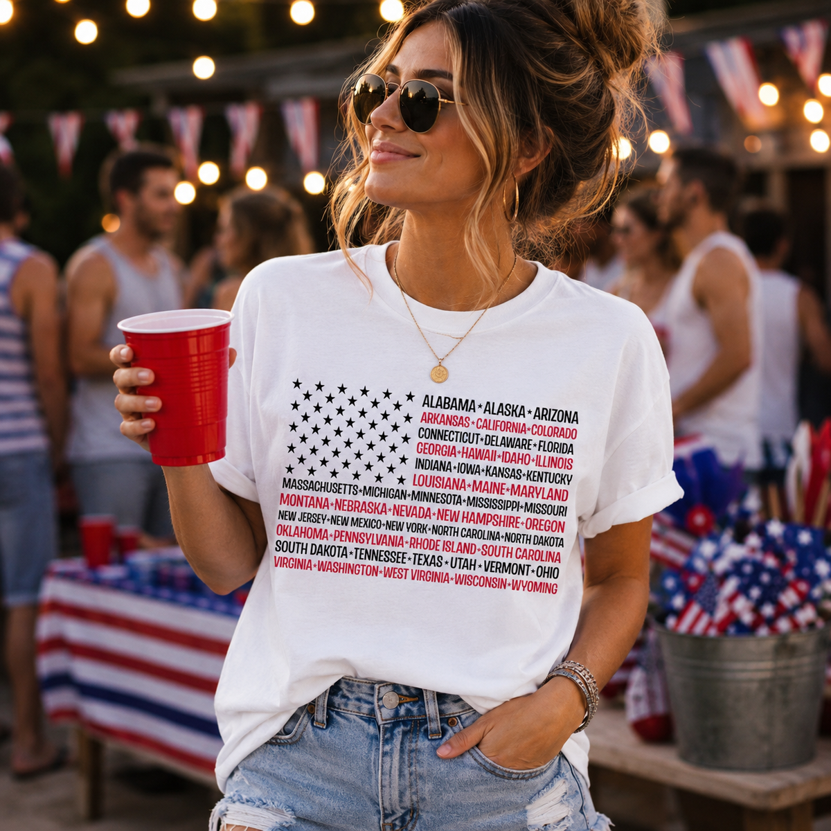 Vintage American Flag Tee With States Fourth Of July Tees United States T Shirt 4th Of July Tee Usa Shirt Patriotic Shirt Gift For Dad 1782289264312.png