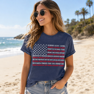 Vintage American Flag Tee With States Fourth Of July Tees United States T Shirt 4th Of July Tee Usa Shirt Patriotic Shirt Gift For Dad 1782289265073.png