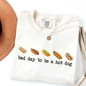 Hot Dog Shirt Comfort Colors Tee Bad Day To Be A Hotdog Shirt Funny Retro Hotdog 4th Of July Shirt Memorial Day Shirt Labor Day T Shirt 1782352776556.png