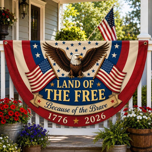 America 250th Anniversary Banner Semiquincentennial 1776 2026 Patriotic Eagle Fan Flag 250 Years Usa July 4th Independence Day 1782464523932.jpg