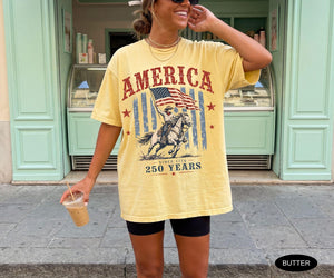 Comfort Colors Usa Shirt America 250th Anniversary Gift 250 Years 4th Of July Tshirt Us 250 Years Foj T Shirt 1782465555377.jpg