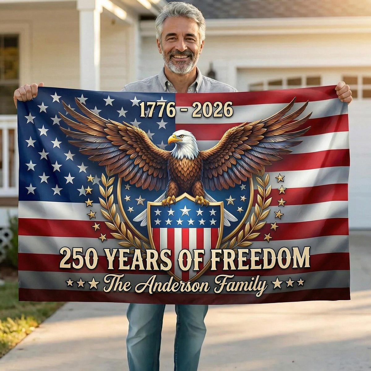 Personalized Usa 250th Anniversary Flag Double Sided Custom Flag American 1776 2026 Patriotic Banner Independence Day Decor 1782528550047.jpg