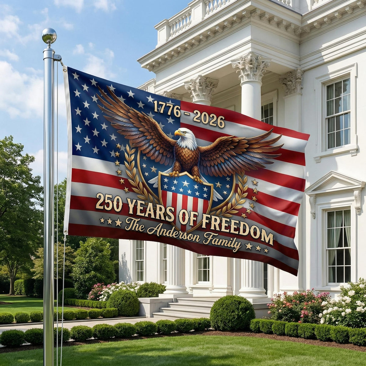Personalized Usa 250th Anniversary Flag Double Sided Custom Flag American 1776 2026 Patriotic Banner Independence Day Decor 1782528550074.jpg
