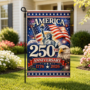 250th Anniversary American Garden Flag 1776 2026 Patriotic Usa Flag Double Sided July 4th Memorial Day Outdoor Decor Banner 1782531164848.jpg