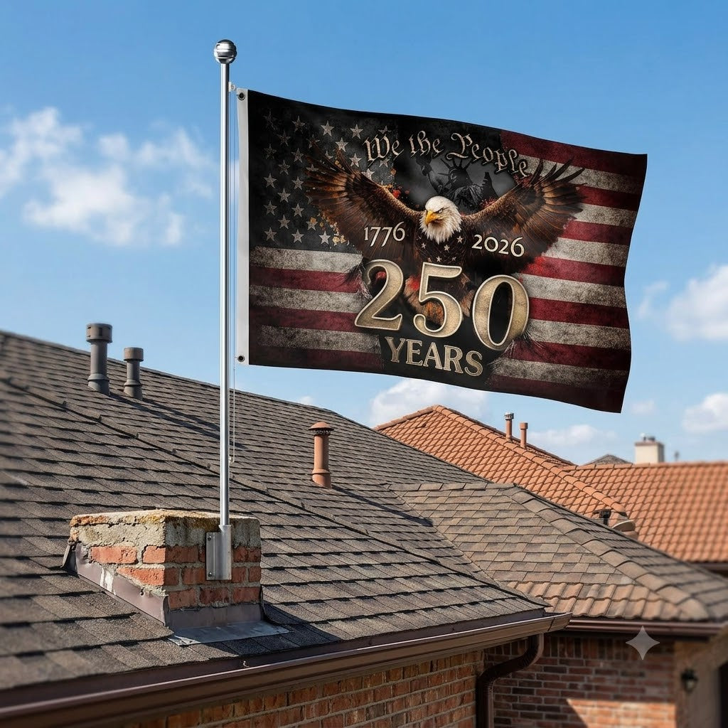 250 Anniversary Usa Flag  Front And Back Print American 250th Anniversary Patriotic Design 1776 2026 Commemorative Flag Eagle  Liberty Flag Decor 1782535801775.jpg