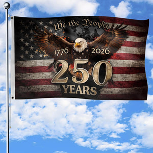 250 Anniversary Usa Flag  Front And Back Print American 250th Anniversary Patriotic Design 1776 2026 Commemorative Flag Eagle  Liberty Flag Decor 1782535802307.jpg