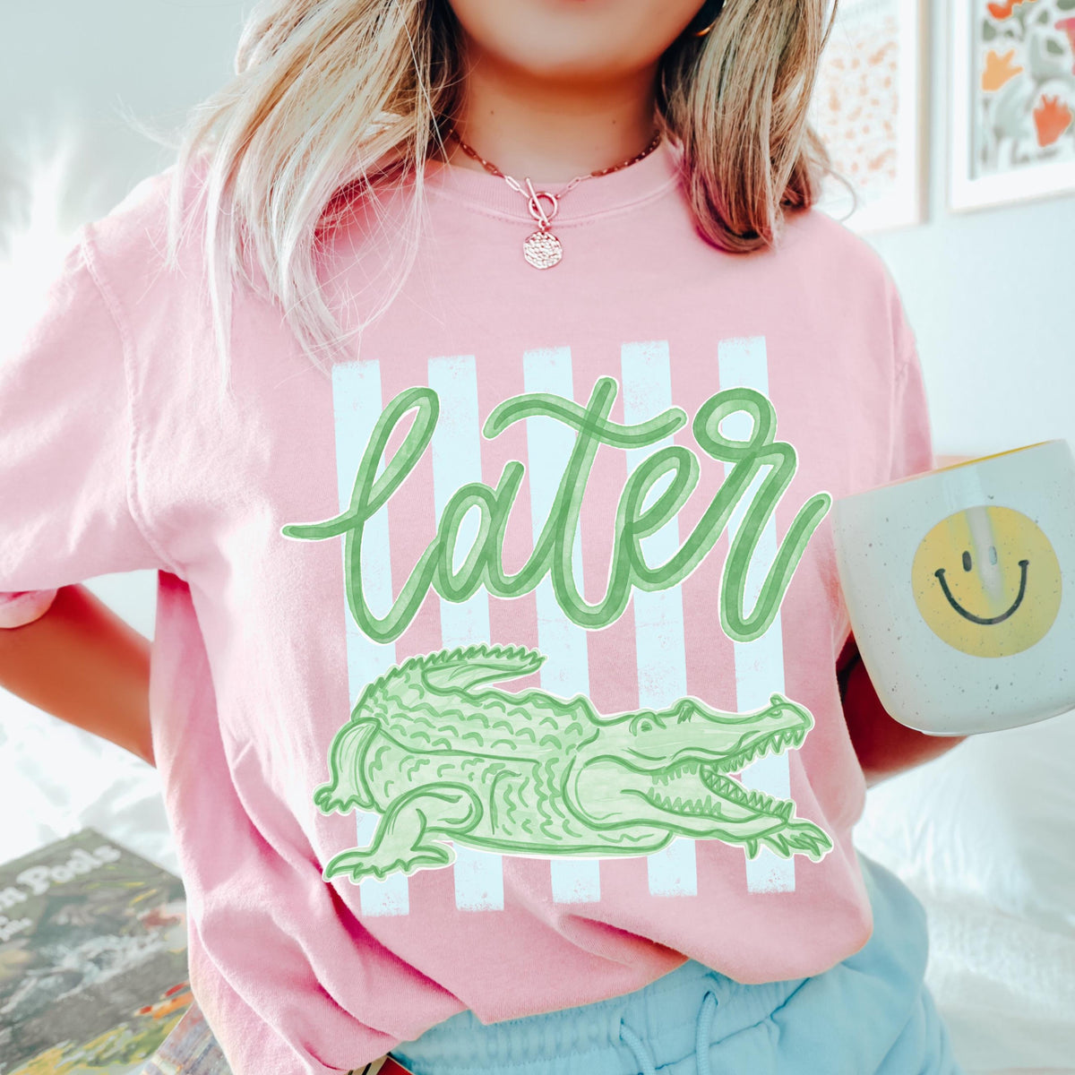 Comfort Colors Later Gator Shirt   See You Later Alligator Tshirt   Trendy Vacation T Shirt   Crocodile Graphic Funny Quote Beach Summer Tee 1782877668863.jpg