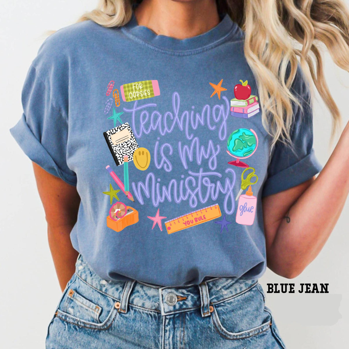 Comfort Colors Teaching Is My Ministry T Shirt Teacher Graduation Shirt Christian Teacher Gift Teacher School Teereligious Teacher Gift 1782879174016.jpg