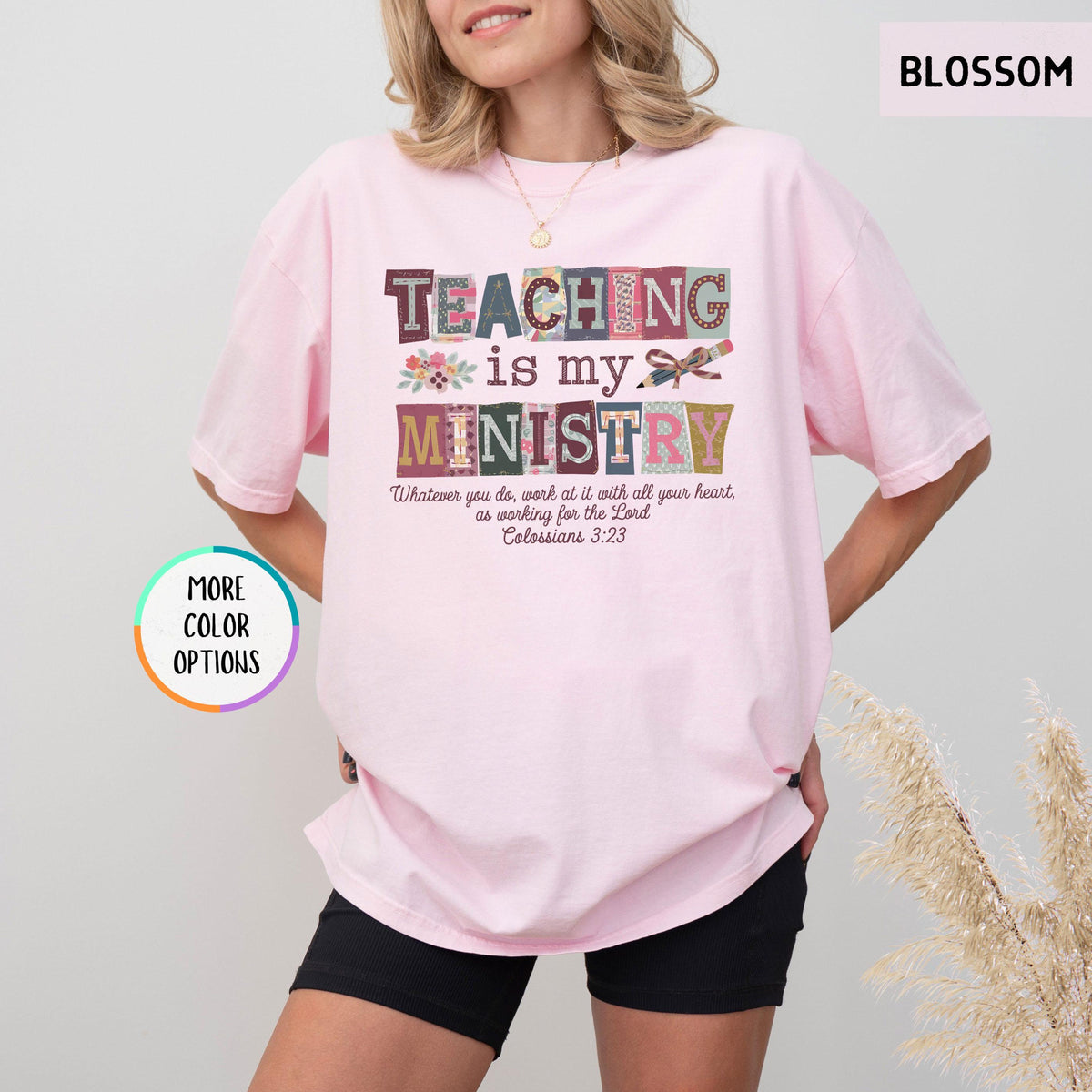 Comfort Colors Teaching Is My Ministry Shirt Christian Teacher Gift Teacher School Shirt Faith Teacher Gift Scriptural Shirt Teaching 1782879829964.jpg