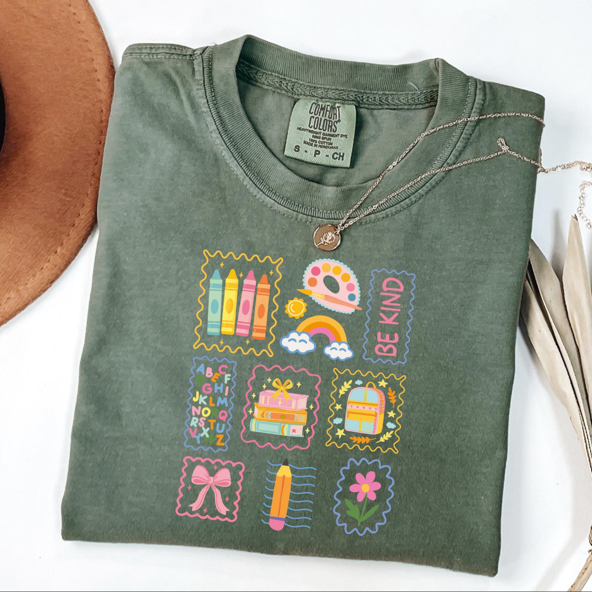 Comfort Colors Teacher Life Shirt Cute Be Kind Shirt Back To School Shirt Team Elementary School Teacher Shirt School Supply Shirt 1782880886890.png
