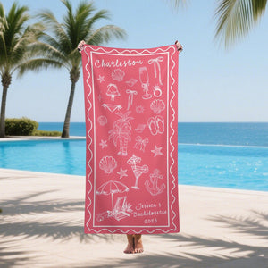 Bachelorette Party Pool Towelfriends Beach Trip Gift Vacation Towelsbachelorette Trip Giftbeach Towelsbride Beach Towels 1782894998932.jpg