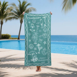 Bachelorette Party Pool Towelfriends Beach Trip Gift Vacation Towelsbachelorette Trip Giftbeach Towelsbride Beach Towels 1782894999103.jpg