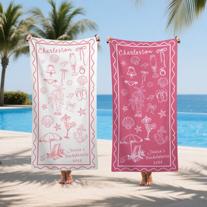 Bachelorette Party Pool Towelfriends Beach Trip Gift Vacation Towelsbachelorette Trip Giftbeach Towelsbride Beach Towels 1782894999243.jpg