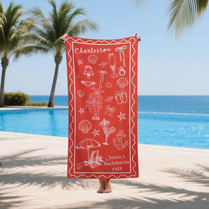 Bachelorette Party Pool Towelfriends Beach Trip Gift Vacation Towelsbachelorette Trip Giftbeach Towelsbride Beach Towels 1782894999299.jpg
