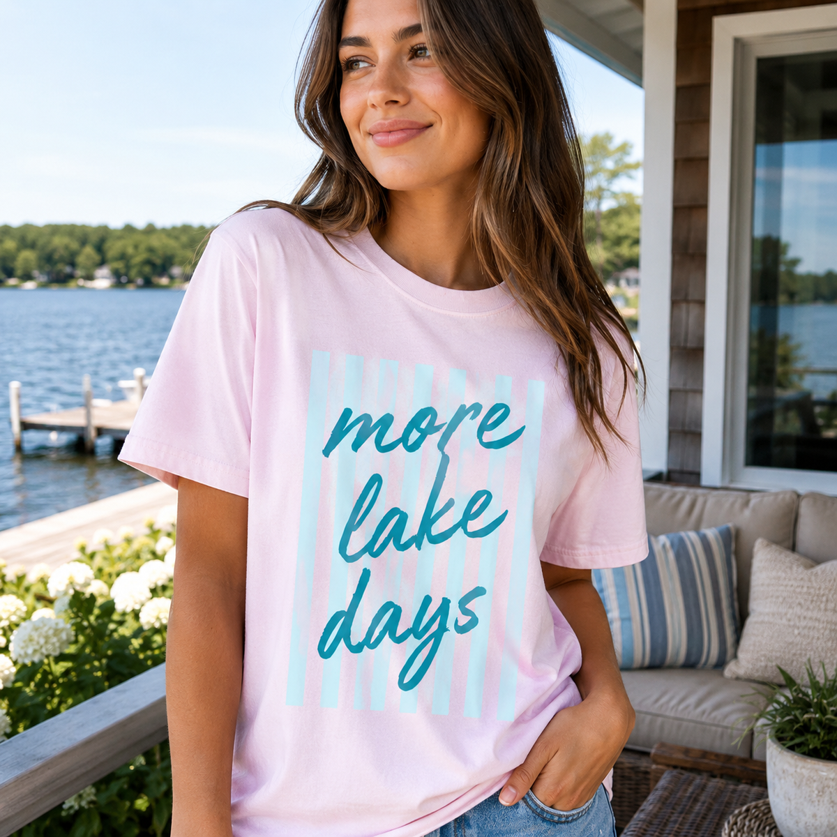 More Lake Days Comfort Colors Graphic Tee Lake Shirt For Women Trendy Cute Summer Boat Tshirt Girls Lake Day Tee 1782966863128.png