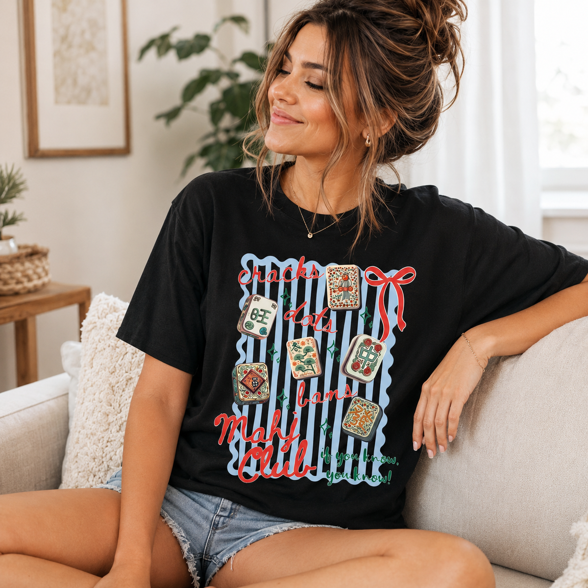 Cracks Dots Bams Mahjong T Shirt Mahj Girl Shirt Mahjong Gift Mahjong Apparel Gift Girls Game Night Shirt Mahjong Board Game Shirt 1782981249647.png