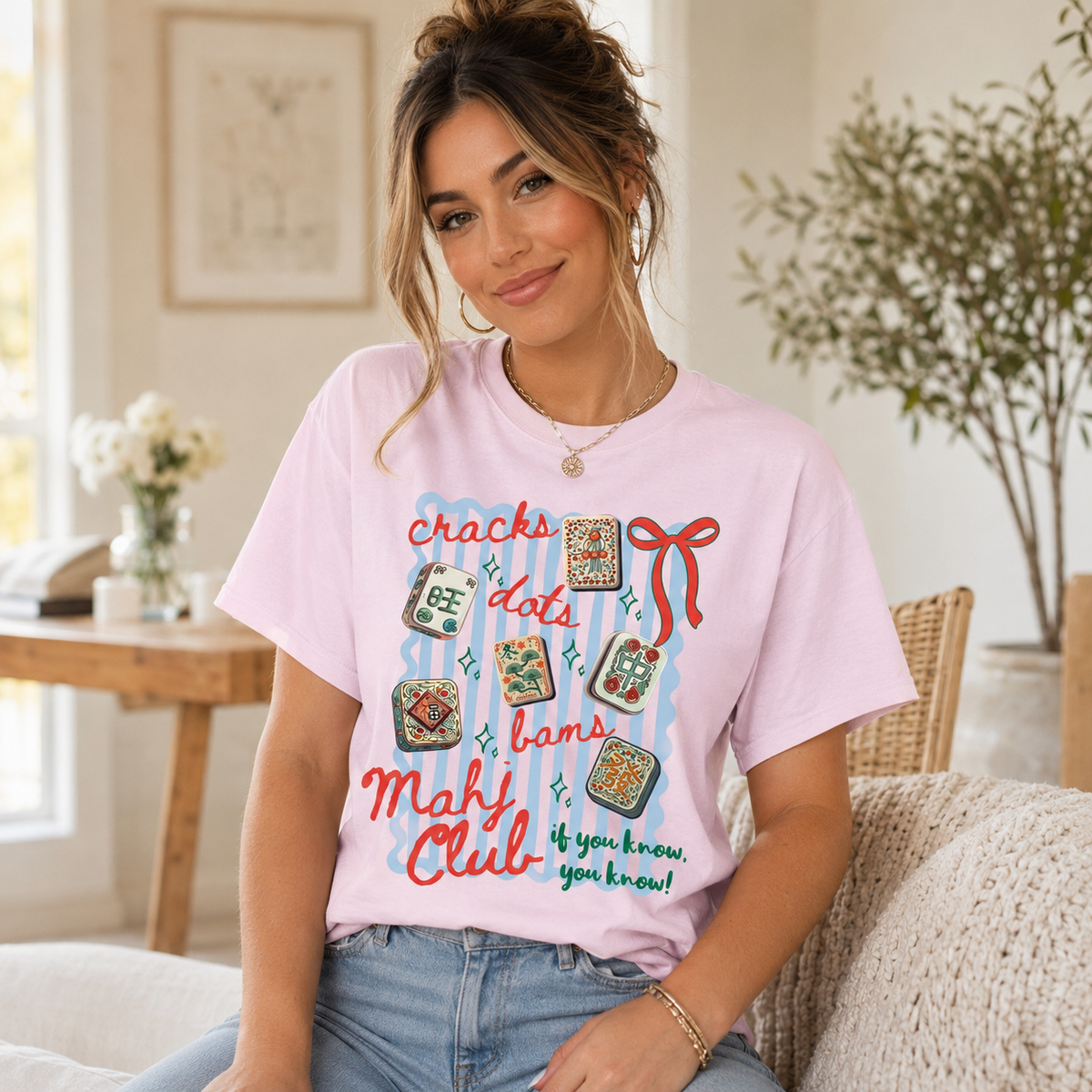 Cracks Dots Bams Mahjong T Shirt Mahj Girl Shirt Mahjong Gift Mahjong Apparel Gift Girls Game Night Shirt Mahjong Board Game Shirt 1782981249731.png
