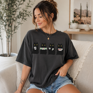 Mahjong Black Cat Shirt Funny Board Game Tshirt Game Night Gift For Her Women Mah Jongg Gift Comfort Colors Mahj Club Tee 1782981929859.png