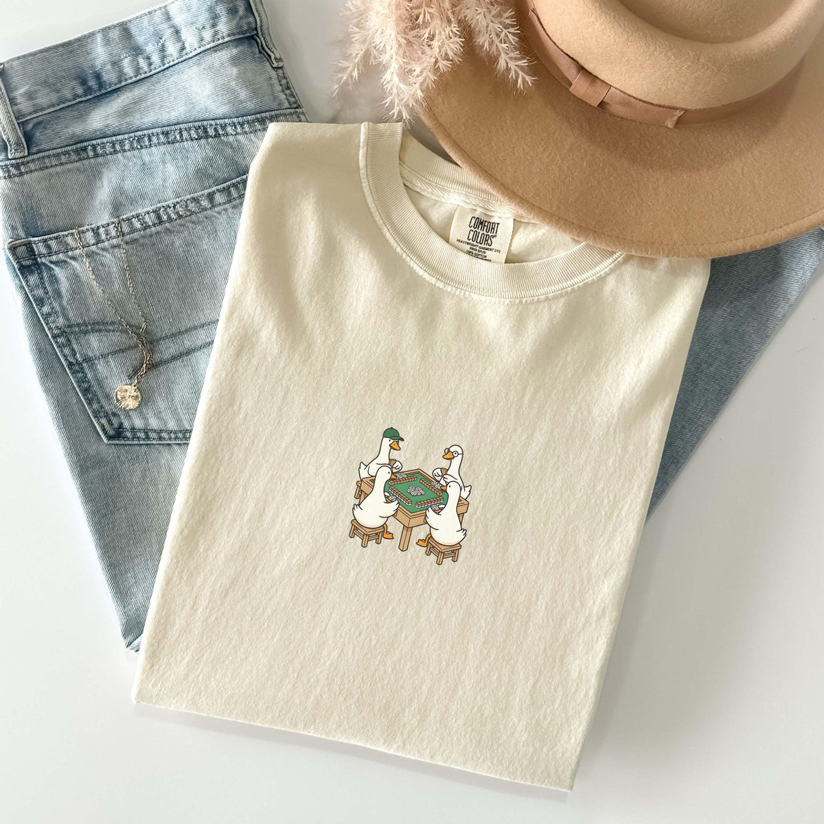 Silly Goose Funny Mahjong Shirt Mahjong Player Game Shirt Board Game Lover Gift Mahjong Mom Or Dad Shirt 1782982236582.jpg