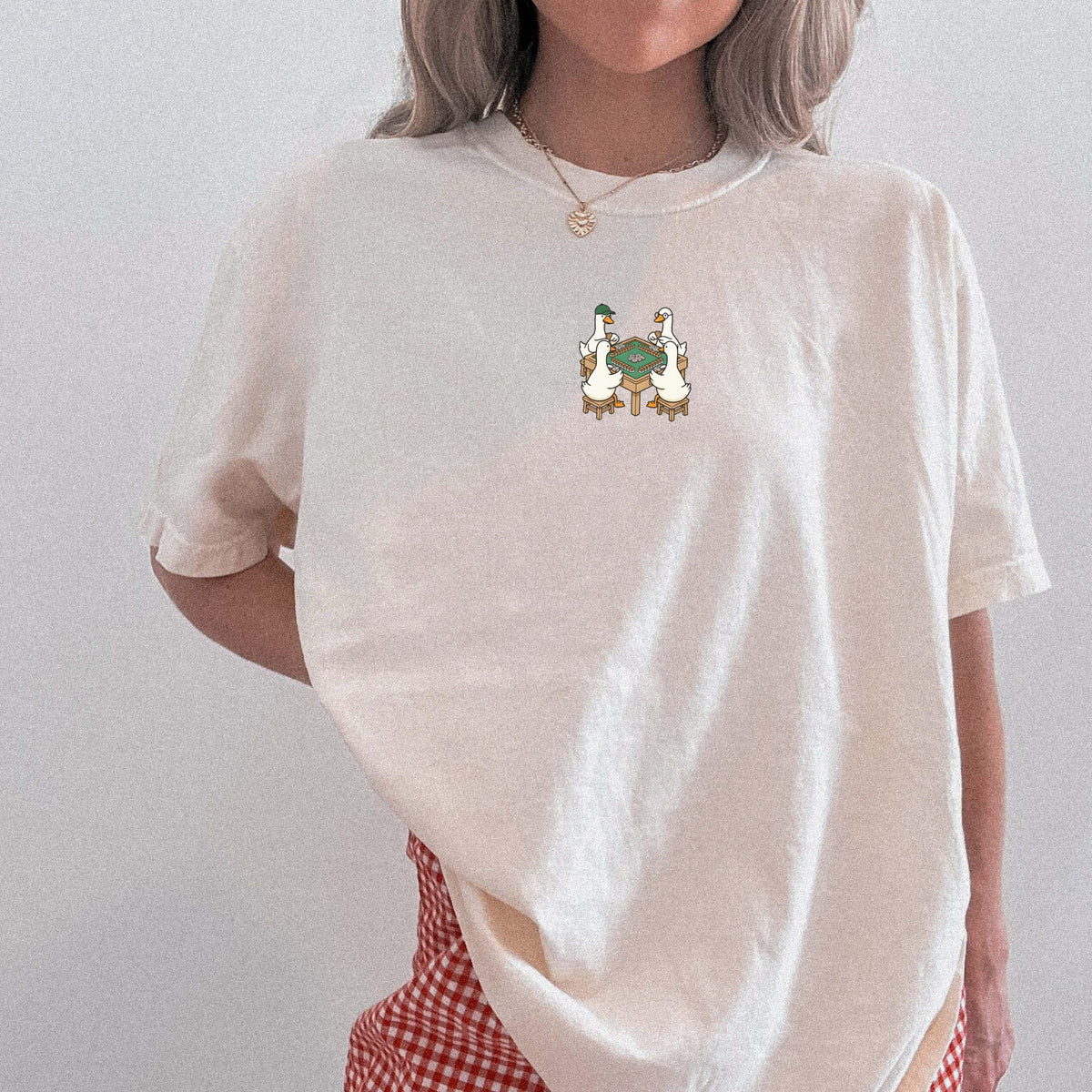Silly Goose Funny Mahjong Shirt Mahjong Player Game Shirt Board Game Lover Gift Mahjong Mom Or Dad Shirt 1782982237410.jpg