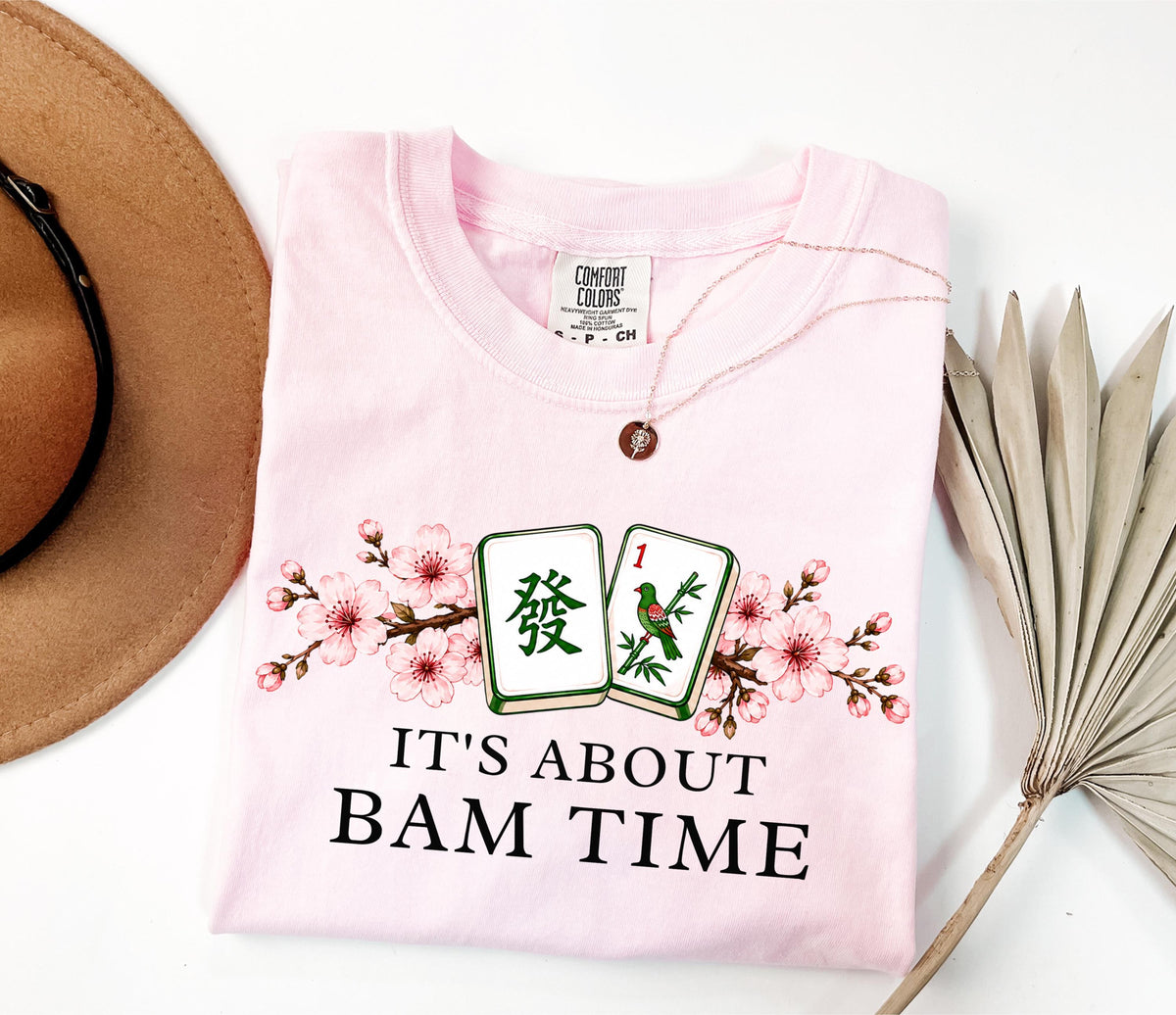Comfort Colors Bam Time Mahjong Shirt Trendy T Shirt Gifts For Mahj Club Funny Mahjong Tshirt Mahjong Cuss Word 1782982785165.jpg