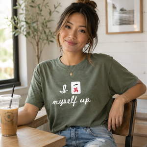 Comfort Colors I Crack Myself Up Funny Mahjong Shirt Gift For Mahjong Lover Mahjongplayer Tshirt Mahj Tee Mahjong Group Club Team Merch 1782985174725.png
