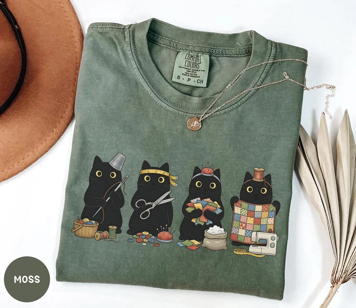 Black Cats Sewing Shirt Funny Sewing Lover Gift Funny Quilting Shirt Needle Worker Shirt For Quilter 1782986758111.jpg