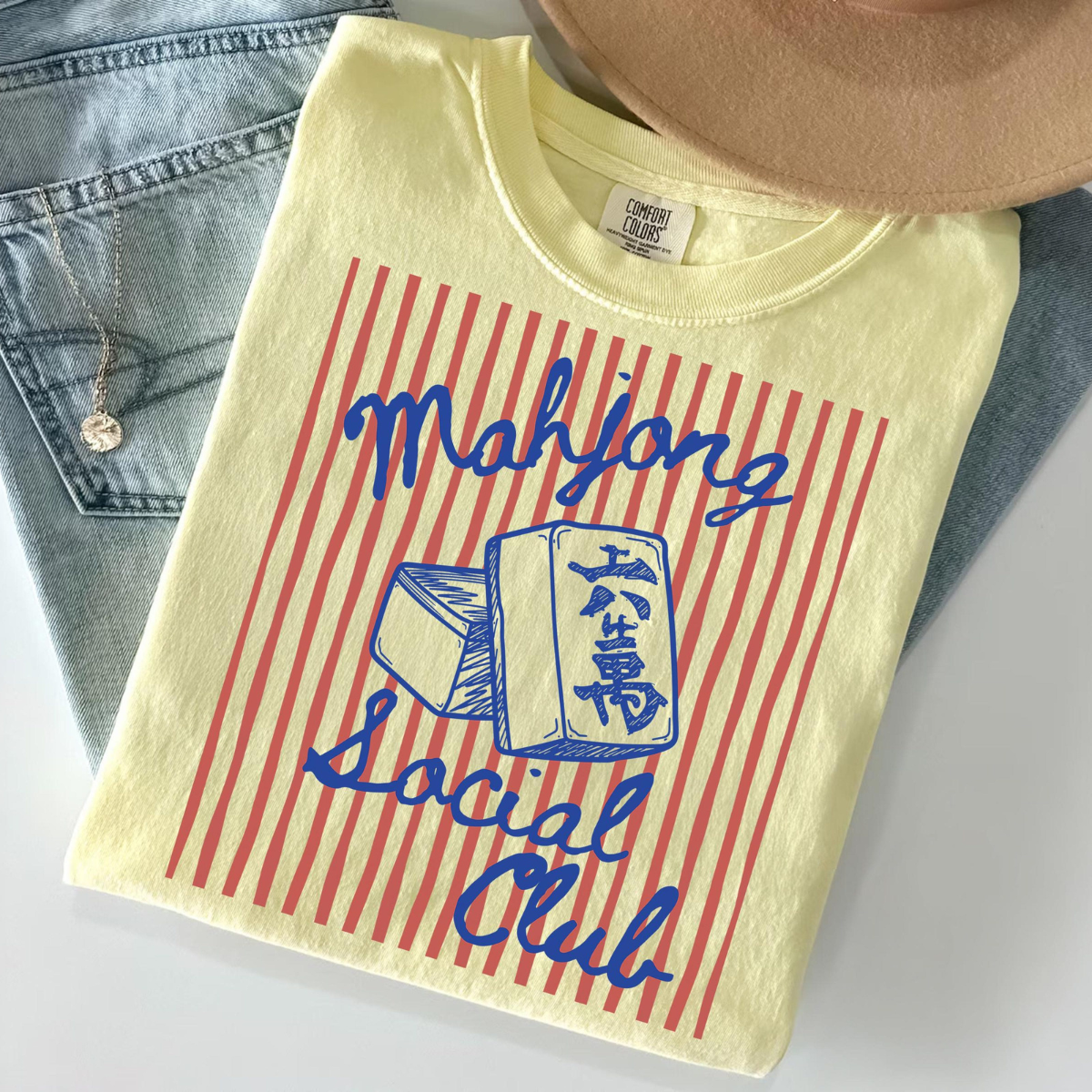 Mahjong Social Club Shirt Mahjong Shirt Funny Mahjong Gift Mahjong Clothing Mahj Shirt Game Night Shirts 1783047674474.png