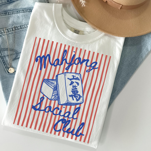 Mahjong Social Club Shirt Mahjong Shirt Funny Mahjong Gift Mahjong Clothing Mahj Shirt Game Night Shirts 1783047674486.png