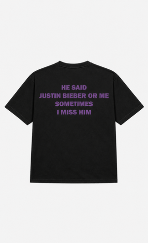 He Said Pop Star Or Me Sometimes I Miss Him Shirt Funny Music Fan Quote Tee Trendy Oversized Graphic T Shirt For Women 1783048794244.png