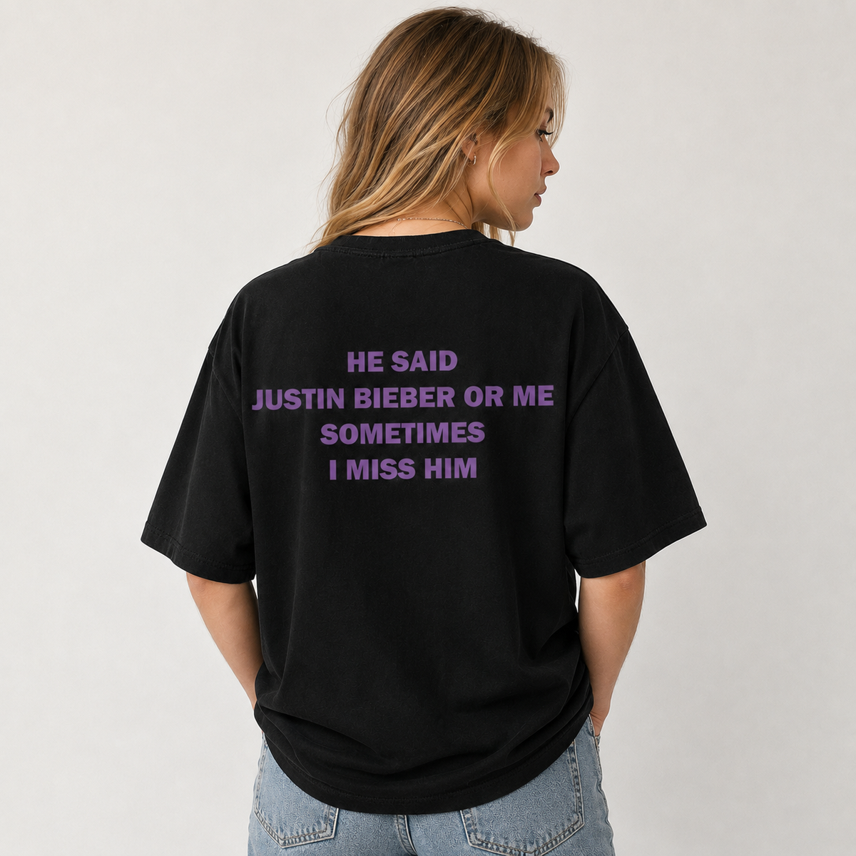 He Said Pop Star Or Me Sometimes I Miss Him Shirt Funny Music Fan Quote Tee Trendy Oversized Graphic T Shirt For Women 1783048794984.png