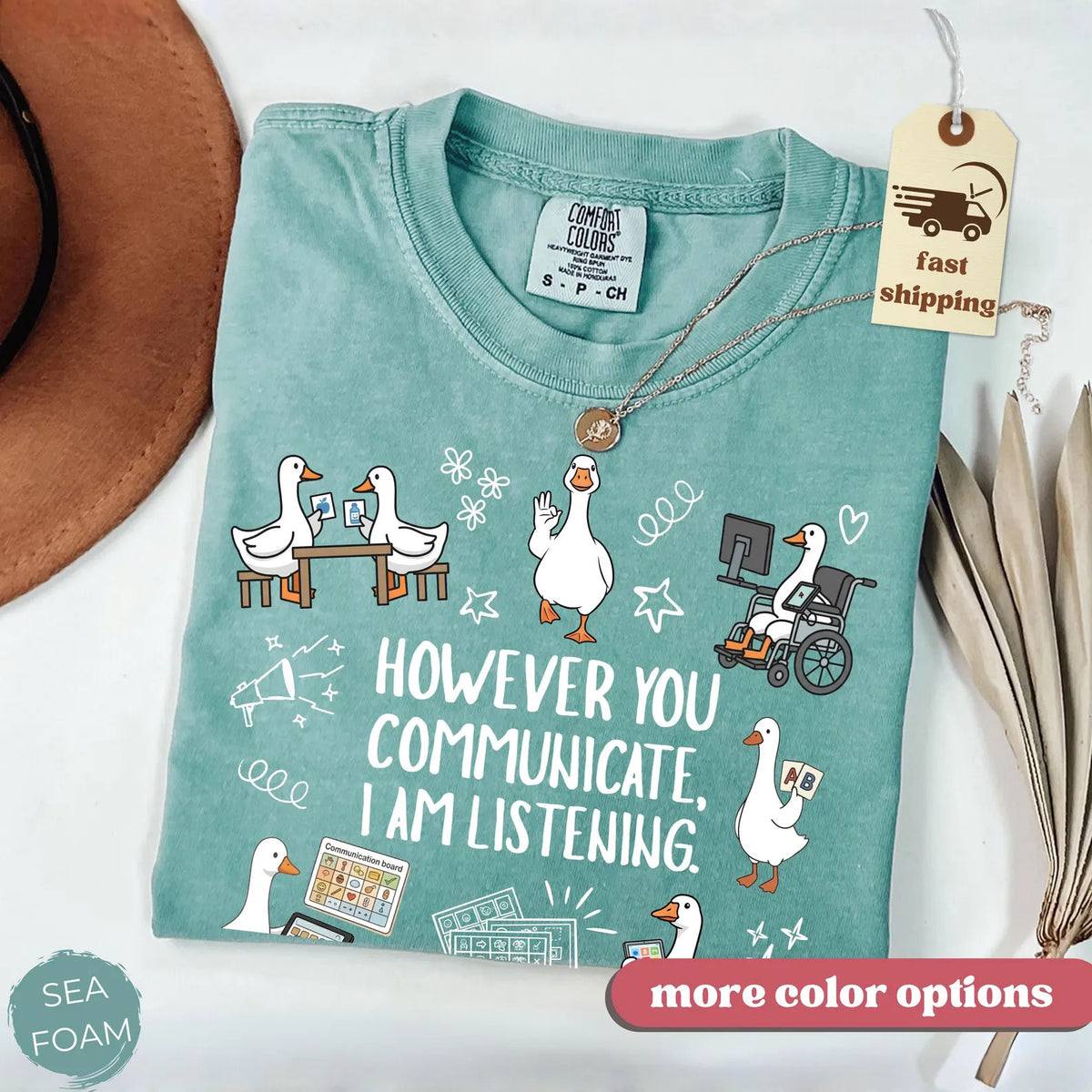 Comfort Colors Sped Teacher Goose Shirt Inclusion Aac Communications Shirt Slp Therapist Tee Special Education Educator Tshirt Bcba Shirt 1783069129150.jpg