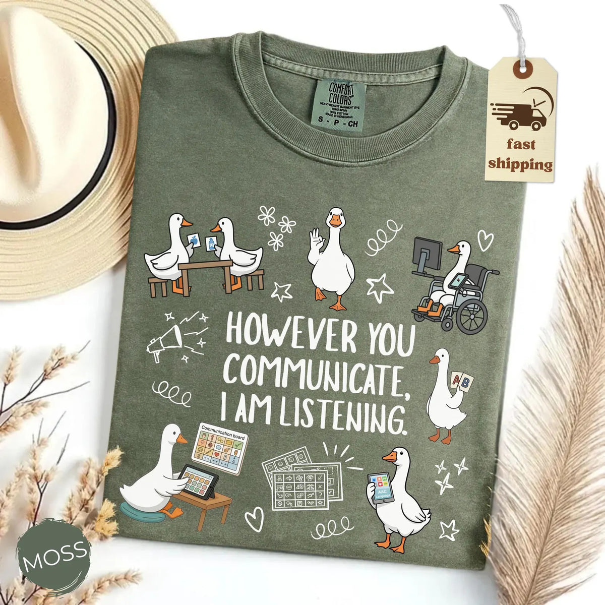 Comfort Colors Sped Teacher Goose Shirt Inclusion Aac Communications Shirt Slp Therapist Tee Special Education Educator Tshirt Bcba Shirt 1783069129229.jpg