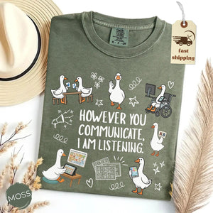 Comfort Colors Sped Teacher Goose Shirt Inclusion Aac Communications Shirt Slp Therapist Tee Special Education Educator Tshirt Bcba Shirt 1783069129229.jpg