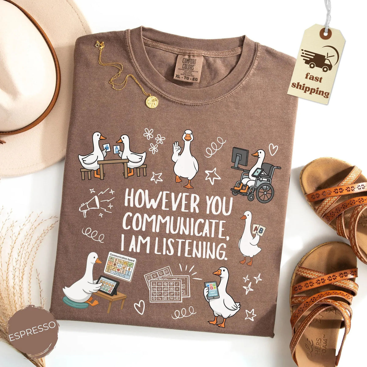 Comfort Colors Sped Teacher Goose Shirt Inclusion Aac Communications Shirt Slp Therapist Tee Special Education Educator Tshirt Bcba Shirt 1783069129391.jpg