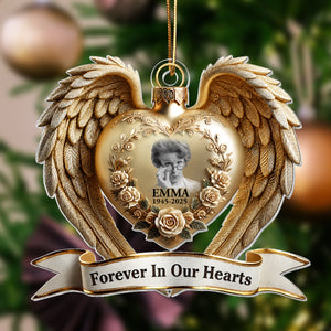 Forever In Our Hearts Angel Wings Memorial Keepsake - Real 3D Raised Ornament 1789bf72-f1eb-4f55-87c5-1763be7142a2-Banner-1-1-.jpg