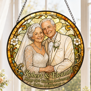Personalized 50th Wedding Anniversary Stained Glass Suncatcher, Custom Photo Couple Gift, Golden Anniversary Keepsake for Husband Wife 17a102fc-a1fa-435e-a8d8-f5ea30dba121-Image-Aug-15-2026-10_01_56-AM-1-.png