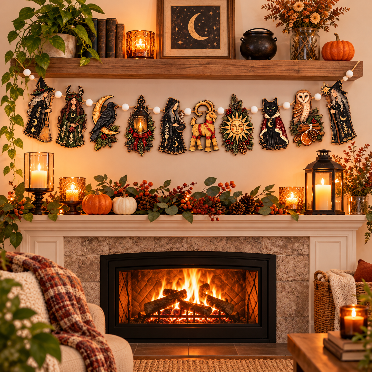 Dark Folk Yule Witch Wooden Garland, Winter Solstice With White Beads 17b217da-b912-4f33-af63-aae54942f145-b2204c3c-7a01-4c40-9080-49dee2701ce3.png