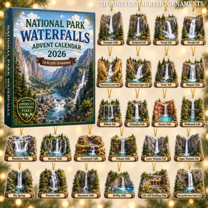 National Park Waterfalls Advent Calendar 2026 - 24-Day Festive Countdown, Acrylic Charms Blind Box - Gift For Family & Friends 17b642ce-b3de-4624-8afc-fd5a14b0caf5-waterfall-text.png