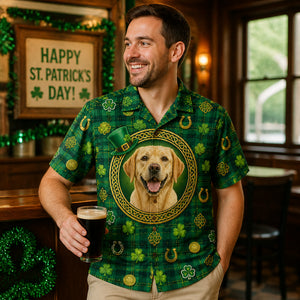 Lucky Pup St. Patrick’s Hawaiian Shirt – Upload Your Pet Photo - Personalized Hawaiian Shirt 17ba5d71-7f3d-44ad-a54c-295ea196fa67.jpg