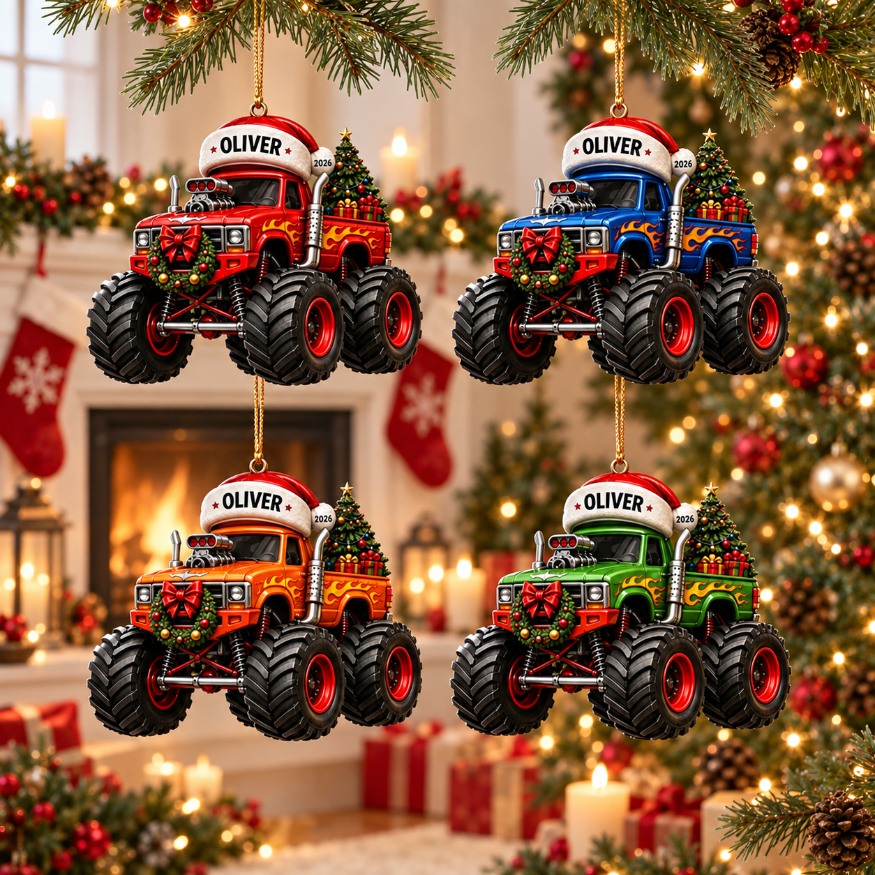Personalized Monster Truck Christmas Ornament 2026, Custom Name Ornament for Boys, Truck Lover Gift, Kids Christmas Keepsake 17e76554-ef20-4d7f-a784-9a427cd4bf0c-banner-1.png