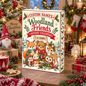 Personalized Woodland Friends Advent Calendar Box, Custom Name 24 Charm Christmas Countdown, Kids Holiday Keepsake Gift 17e9fab0-2aec-461f-86b0-4271d1d811ad-il_fullxfull.8540633532_9jmm.jpg