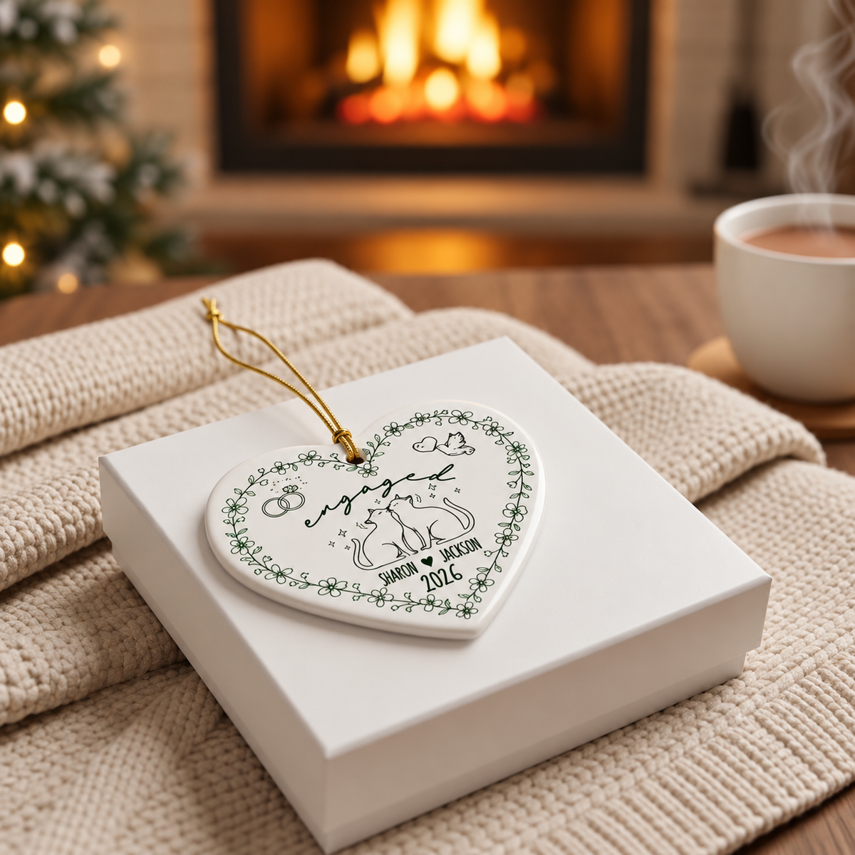 Personalized Cat Couple Engagement Ornament: Newly Engaged Cat Lover Keepsake 17ed3795-3b50-46a7-a76a-57e7a971314d-e34acf1e-4706-4a6a-83b9-4e72b6f29e45.png
