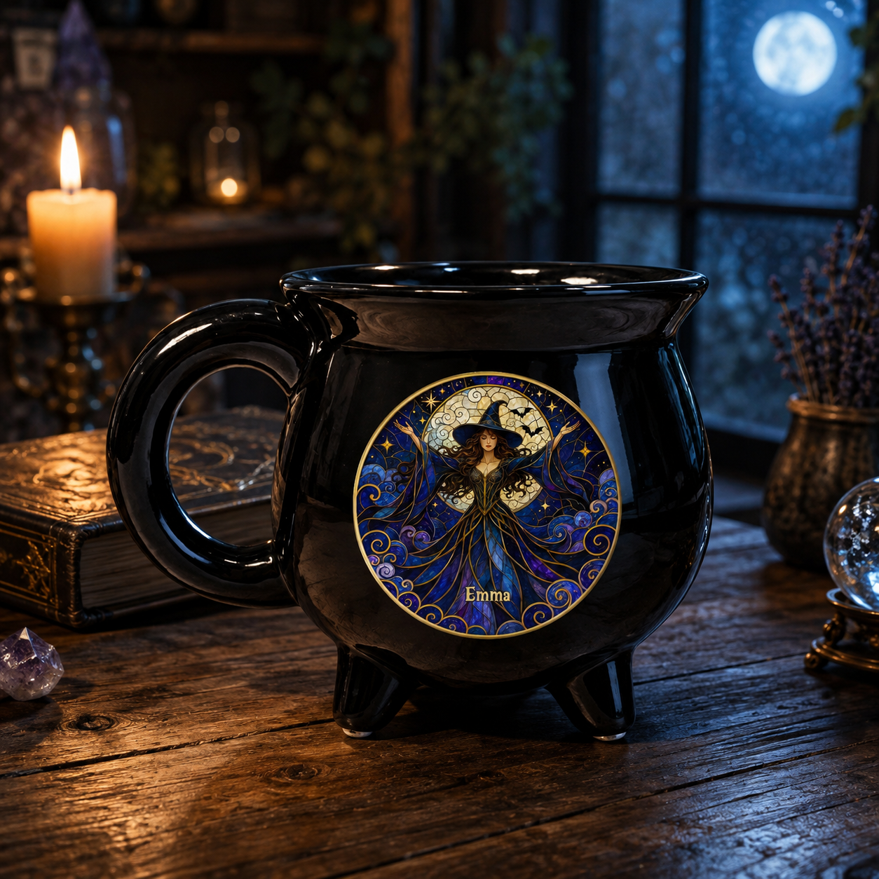 Celestial Witch Cauldron Coffee Mug - Personalized Halloween Gifts For Her 17f620c8-64d5-42d5-9b42-d758c2f19cba-banner-1.png